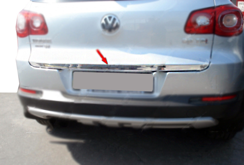 Trunk trim stainless steel for Volkswagen Tiguan 2007-2016 - image 9