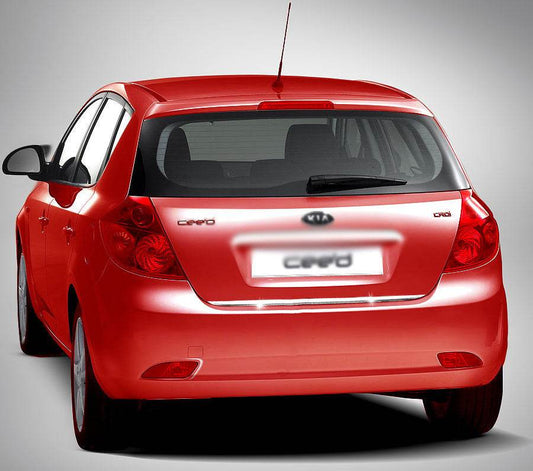 The edge of the trunk (HB, stainless steel.) for Kia Ceed 2007-2012 - Reelken Auto