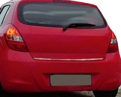 The edge of the trunk (stainless) for Hyundai I-20 2008-2012 - Reelken Auto