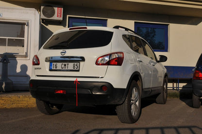 Trunk Lid Edge Trim Stainless Steel for Nissan Qashqai 2010-2014 - image 2