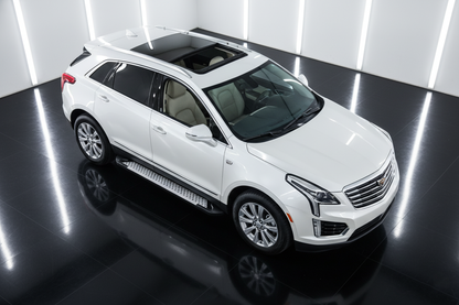 Side Steps Allmond Grey (2 pcs, Aluminum) for Cadillac XT5 2016- - image 1