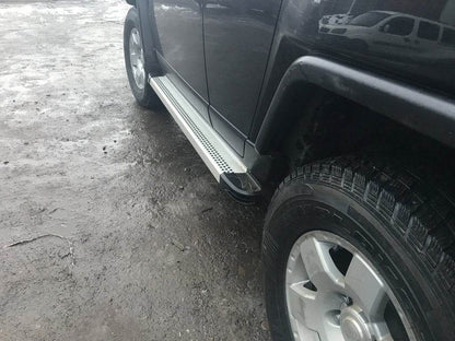 Side sills Maya V2 (2 pieces, aluminum) for Toyota FJ Cruiser - Reelken Auto