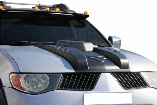 Hood Scoop V2 (ABS) for Mitsubishi L200 2006-2015 - image 1