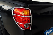 Tail Light Guards (Stainless Steel, 2 pcs) for Mitsubishi L200 2006-2015 - image 1