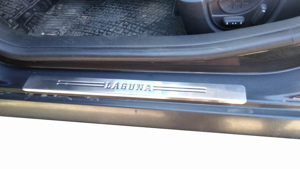 Sill OmsaLine (4 pieces, stainless steel.) for Renault Laguna 2001-2007 - Reelken Auto