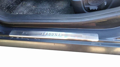 Sill OmsaLine (4 pieces, stainless steel.) for Renault Laguna 2001-2007 - Reelken Auto