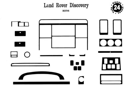 Dashboard Trim Covers for Land Rover Discovery II 1998-2004 - image 2