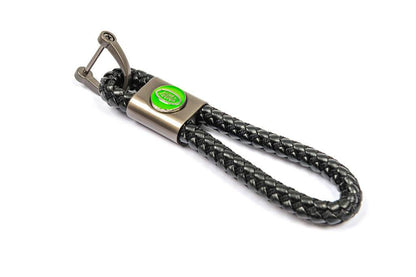 V1 leather keyring with LandRover logo for Land Rover Range Rover - Reelken Auto