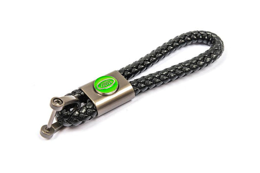 V1 leather keyring with LandRover logo for Land Rover Range Rover - Reelken Auto