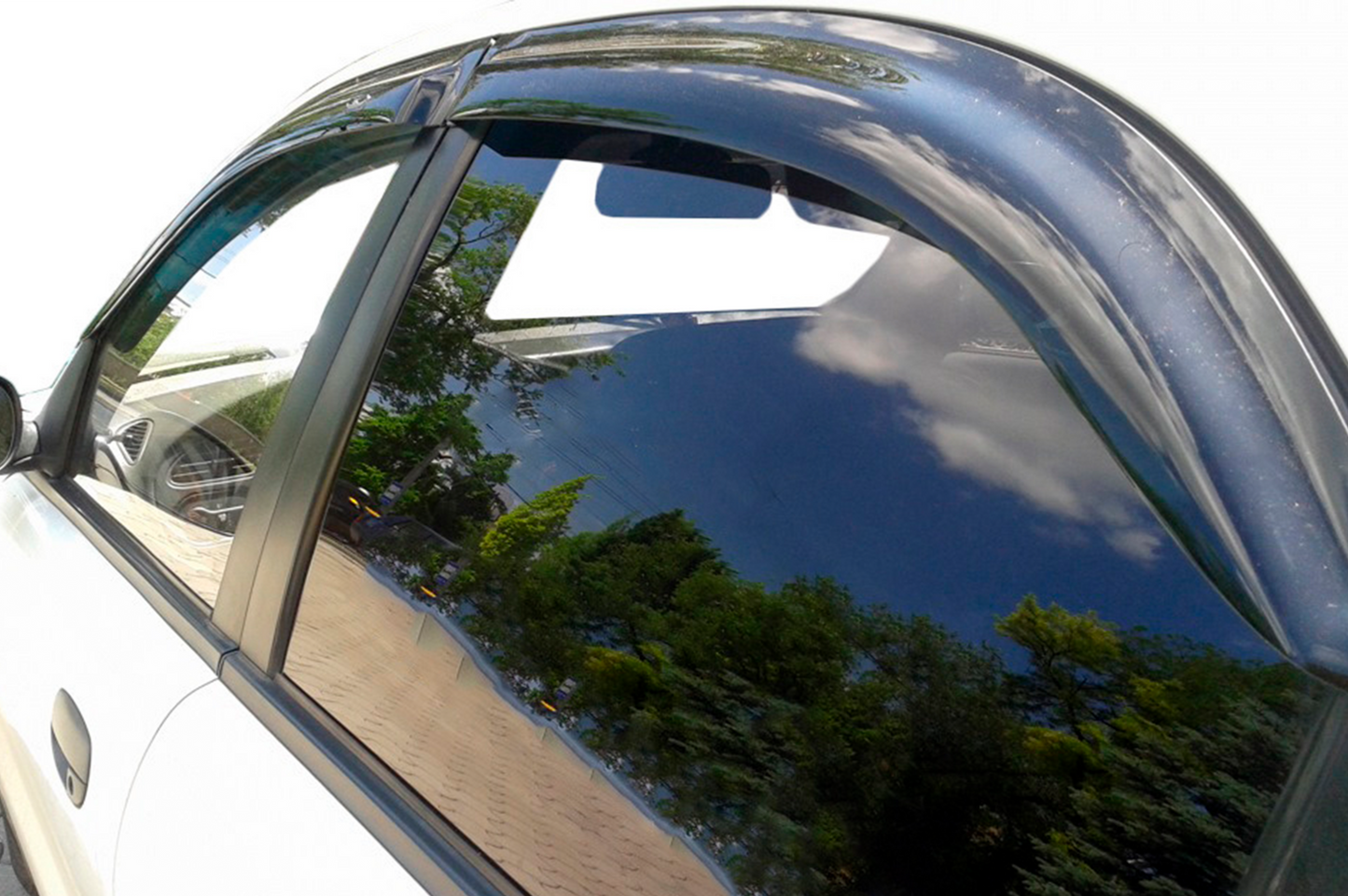 Window Deflectors (4 pcs, HIC) for Daewoo Lanos 1998-2017 - image 11