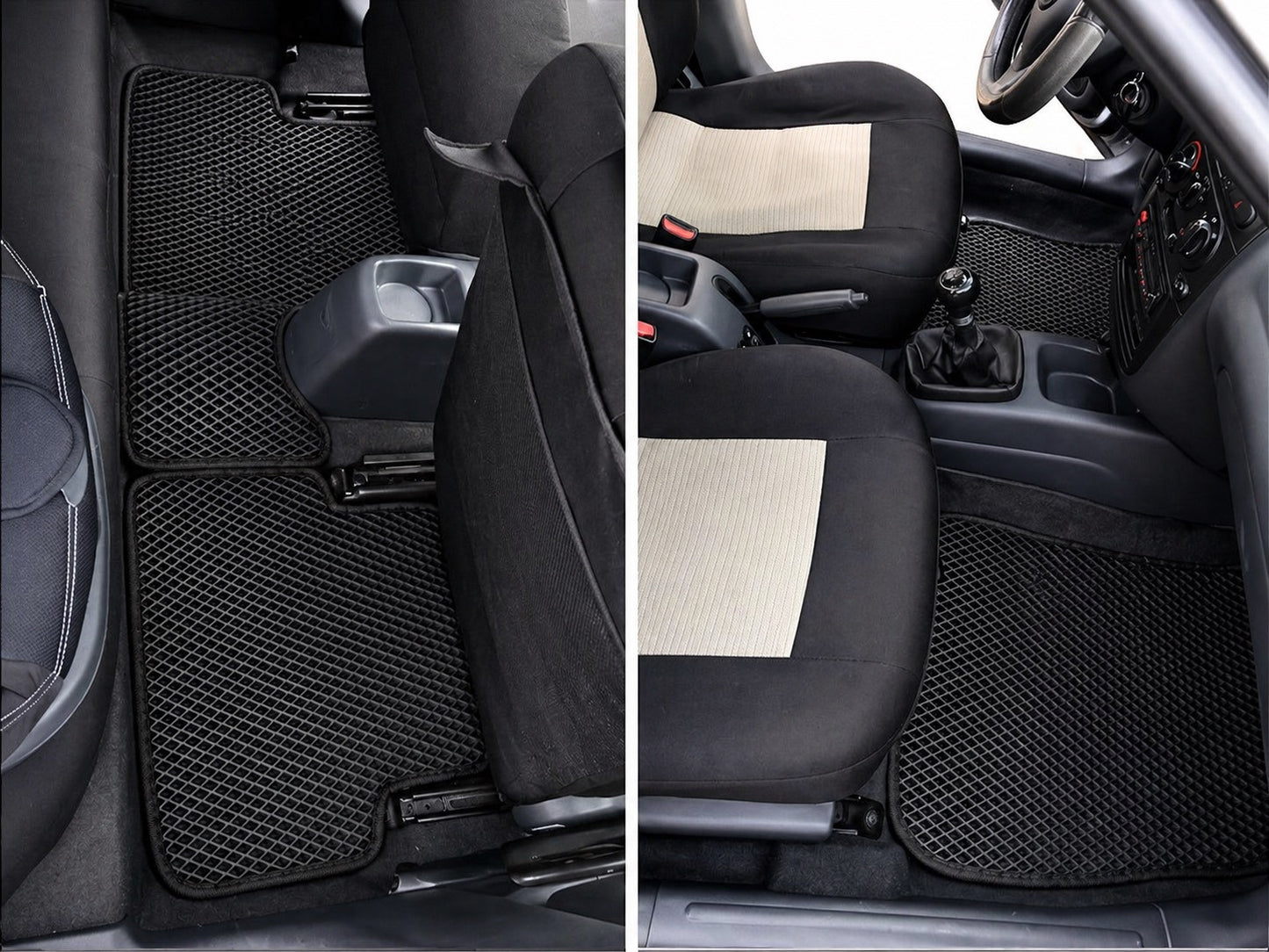 EVA Floor Mats (black) for Daewoo Lanos 1998-2017 - image 1