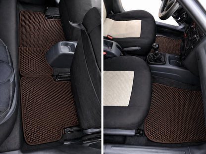 EVA Floor Mats (Brown) for Daewoo Lanos 1998-2017 - image 1