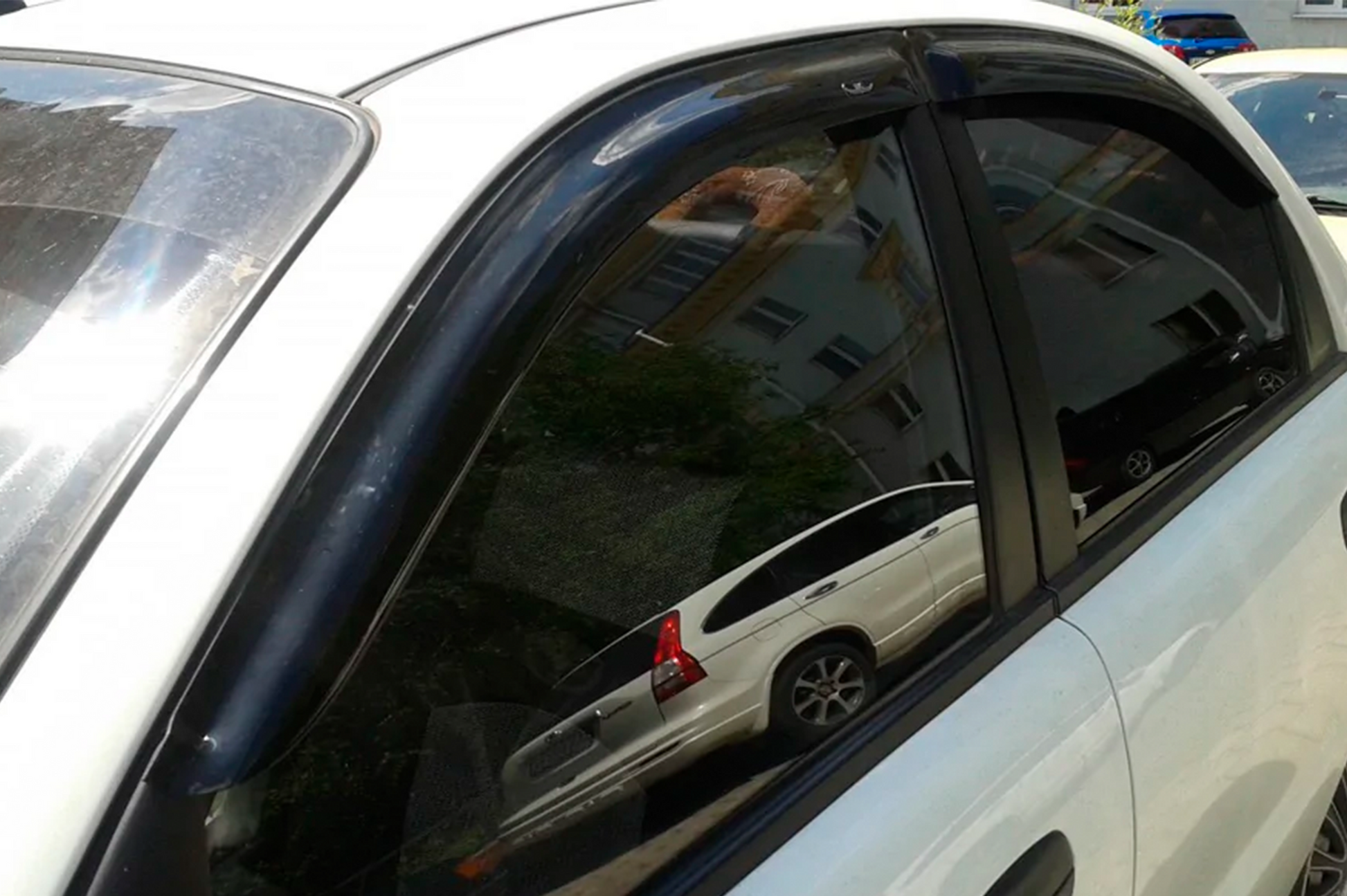 Window Deflectors (4 pcs, HIC) for Chevrolet Lanos 1998-2017 - image 10