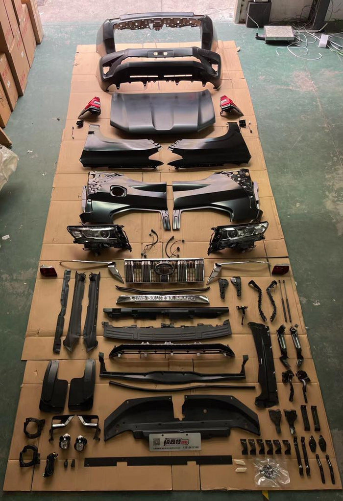 Facelift Kit to Toyota Land Cruiser Prado 150 2017+ for Toyota Land Cruiser Prado 120 2002-2009 - image 3