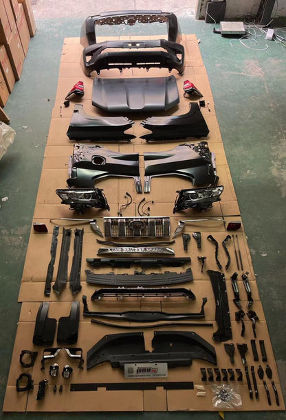 Facelift Kit to Toyota Land Cruiser Prado 150 2017+ for Toyota Land Cruiser Prado 120 2002-2009 - image 3