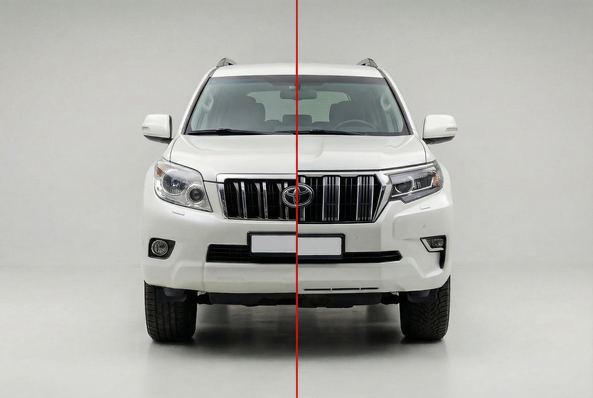 Facelift Conversion Kit 2009-2016 to 2017- (with Full LED Headlights) for Toyota Land Cruiser Prado 150 2009-2023 - image 2