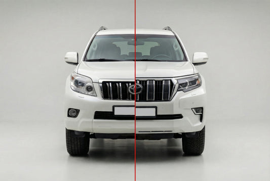 Facelift Conversion Kit 2009-2016 to 2017- (with Full LED Headlights) for Toyota Land Cruiser Prado 150 2009-2023 - image 2