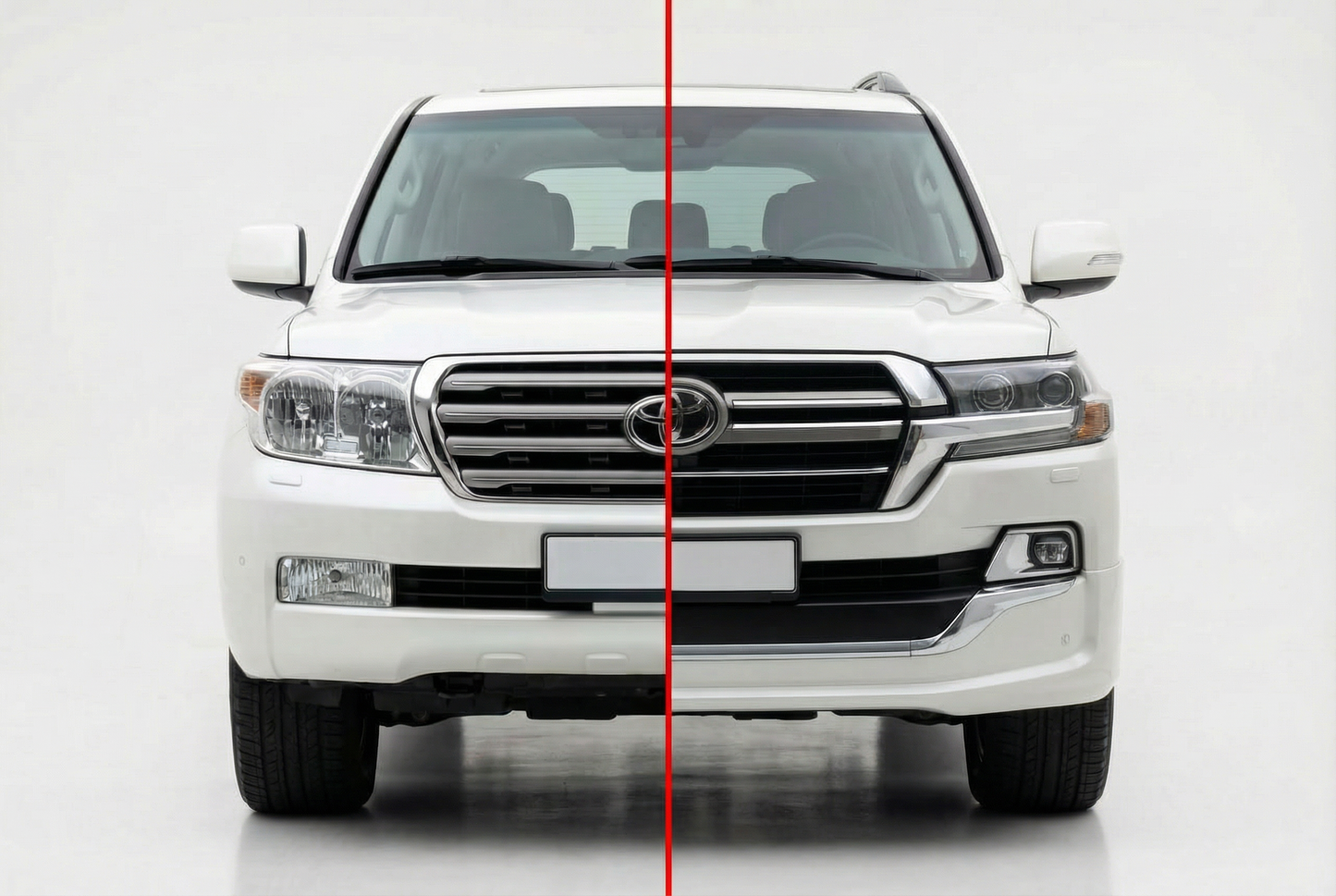 Facelift conversion kit from LC200 2008-2015 to 2019 Executive for Toyota Land Cruiser 200 2007-2021 - image 1