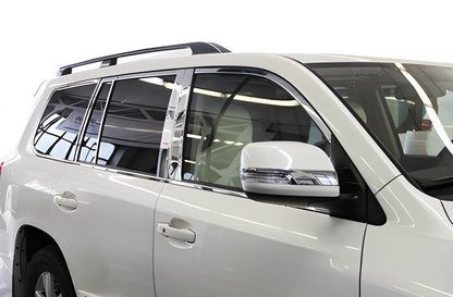 Full frames are glasses and stand (stainless) for Toyota Land Cruiser 200 - Reelken Auto