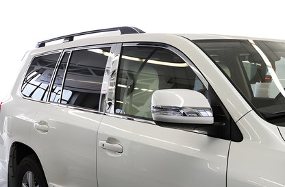 Full Window Trim and Pillar Covers Stainless Steel for Toyota Land Cruiser 200 2007-2021 - image 16