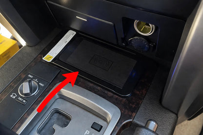 Wireless Phone Charging Kit (2007-2015) for Toyota Land Cruiser 200 2007-2021 - image 2