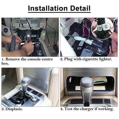 Wireless Phone Charging Kit (2015+) for Toyota Land Cruiser 200 2007-2021 - image 2