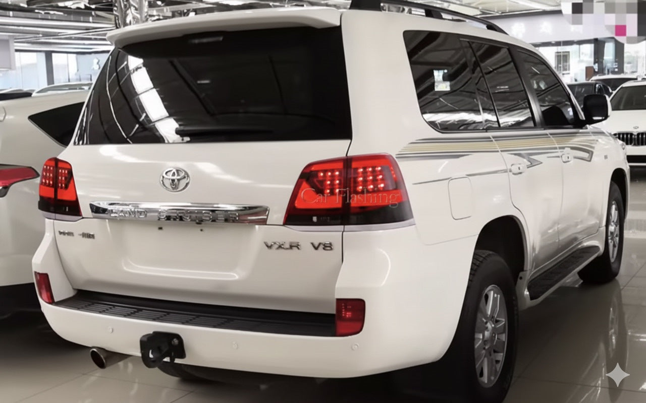 Tail Lights 2007-2015 V1 (Design 2016+) for Toyota Land Cruiser 200 2007-2021 - image 1