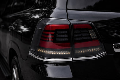 Tail Lights 2008-2015 (Sequential Red) for Toyota Land Cruiser 200 2007-2021 - image 1
