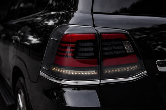Tail Lights 2008-2015 (Sequential Red) for Toyota Land Cruiser 200 2007-2021 - image 1