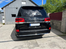 Rear trim with chrome 2016↗ (Executive 2019/2021) for Toyota Land Cruiser 200 2007-2021 - image 1