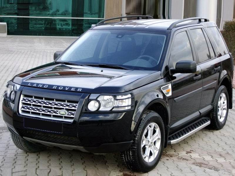 Side area BlackLine (2 pieces, aluminum) for Land Rover Discovery III - Reelken Auto