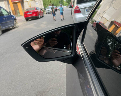 Covers for BMW-style mirrors (2 pcs) for Seat Leon 2013-2020 - Reelken Auto