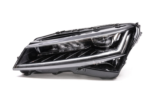 Front Headlight Matrix (Left, Original, Used) for Skoda Superb 2015-2024 - image 1
