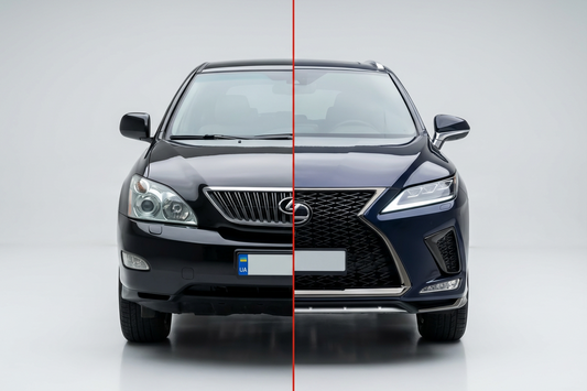 Facelift Kit to 2021 (bumper, headlights, taillights) for Lexus RX 2003-2009 - image 1