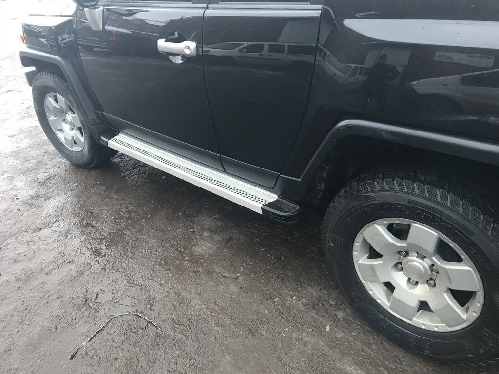 Side Steps Maya V2 (2 pcs, Aluminum) for Toyota FJ Cruiser 2006-2022 - image 5