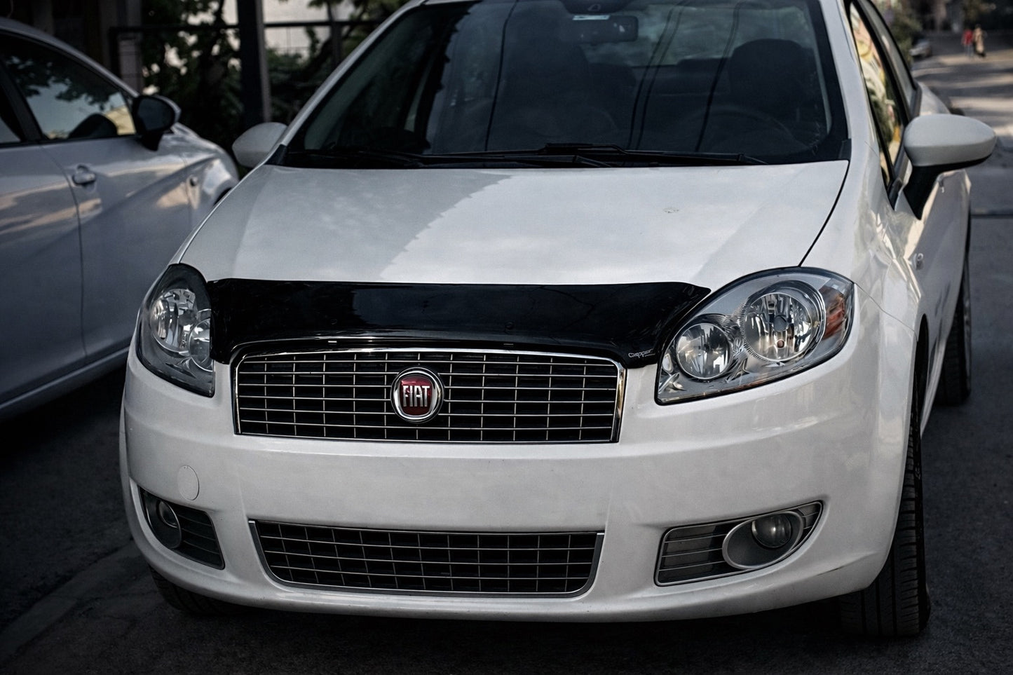 Hood Deflector (EuroCap) for Fiat Linea 2006-2018 - image 1