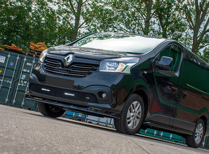 Front lip spoiler (ABS) for Fiat Talento 2016- - image 6