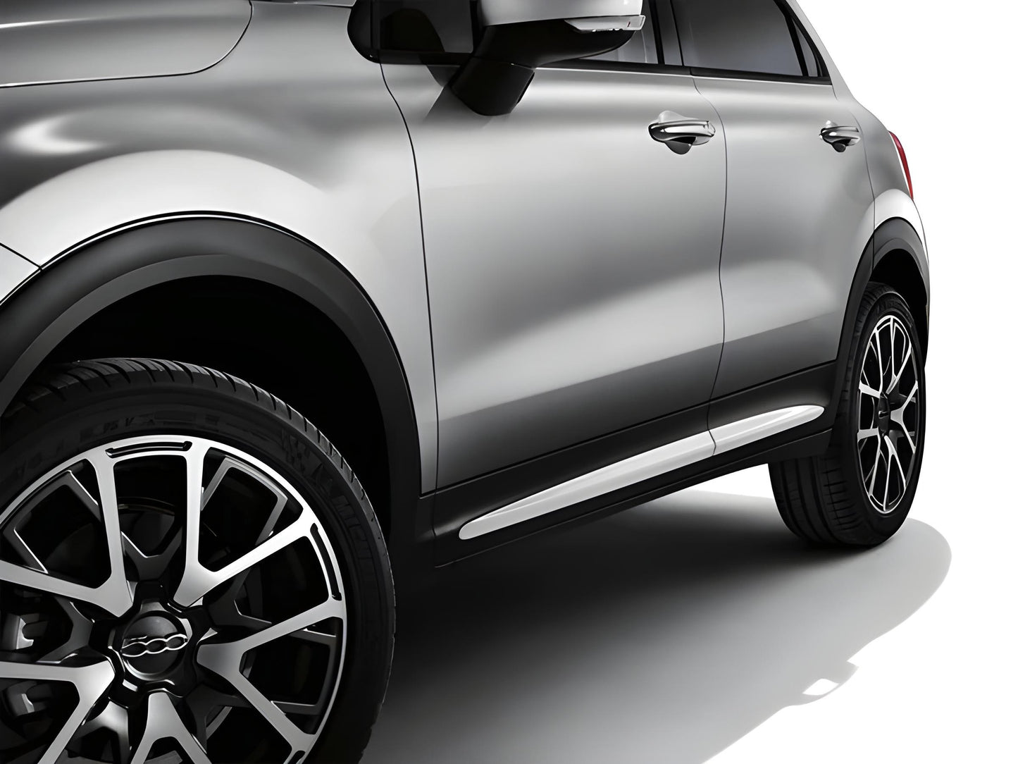 Door Mouldings Chrome (4 pcs) for Fiat 500X 2014-2024 - image 1