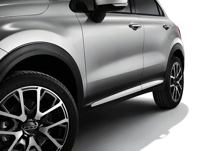 Door Mouldings Chrome (4 pcs) for Fiat 500X 2014-2024 - image 1