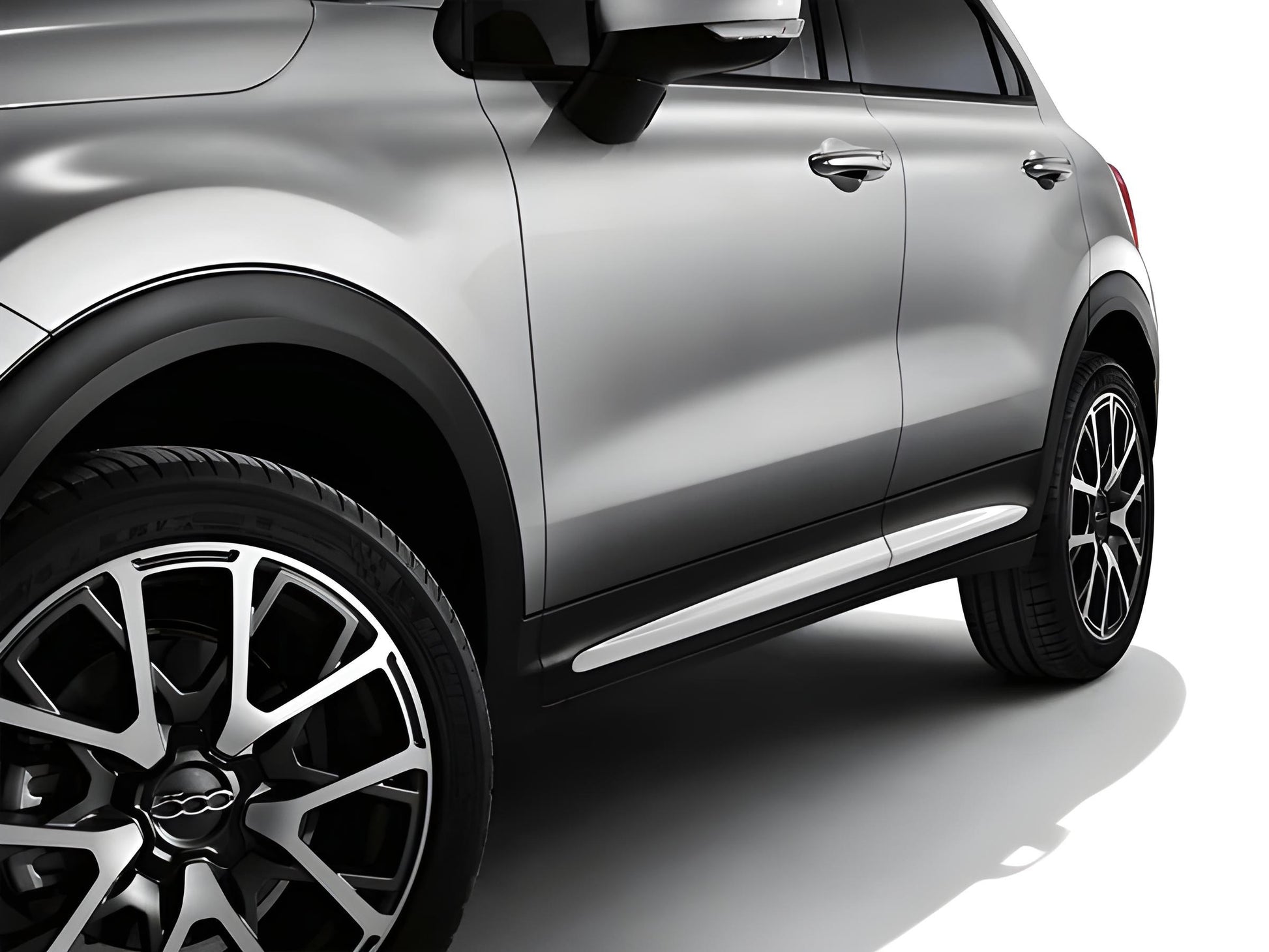 Door Mouldings Chrome (4 pcs) for Fiat 500X 2014-2024 - image 1