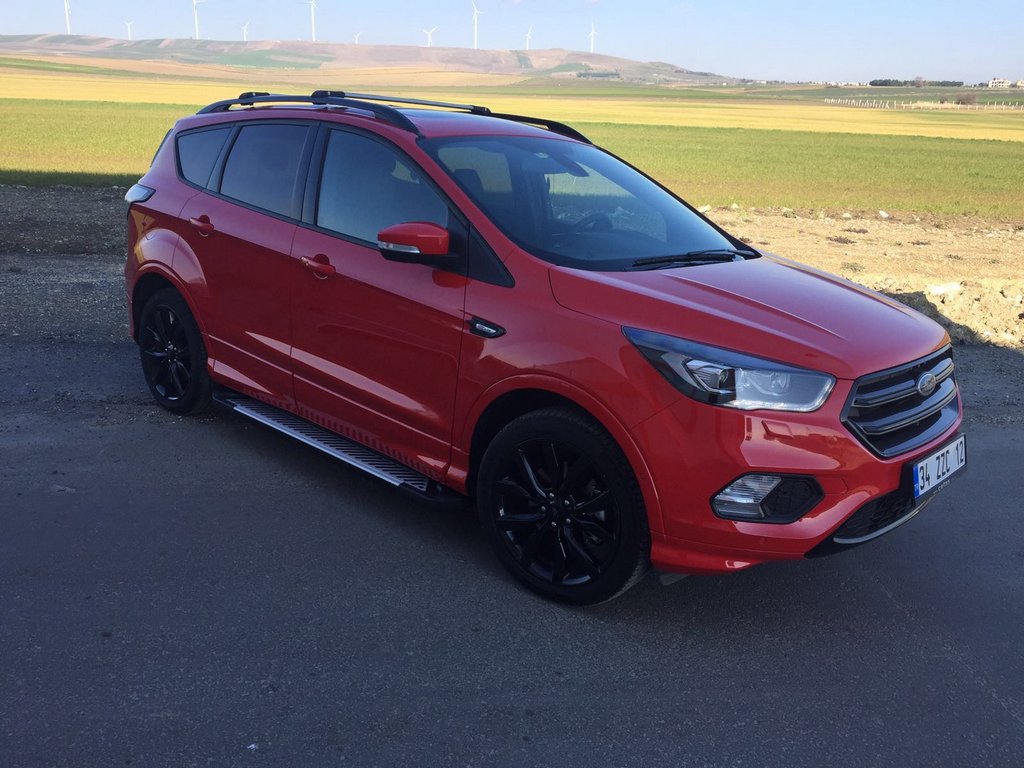 Lateral platforms Line (2 pieces, aluminum) for Ford Kuga/Escape 2013-2019 - image 6
