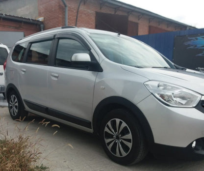 Fender flares (4 pcs, black) for Renault Lodgy 2013-2022 - image 3