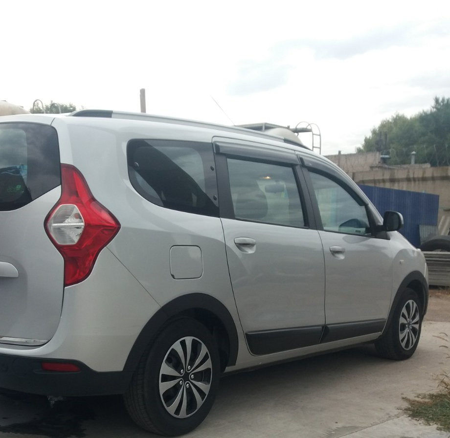 Fender flares (4 pcs, black) for Renault Lodgy 2013-2022 - image 1