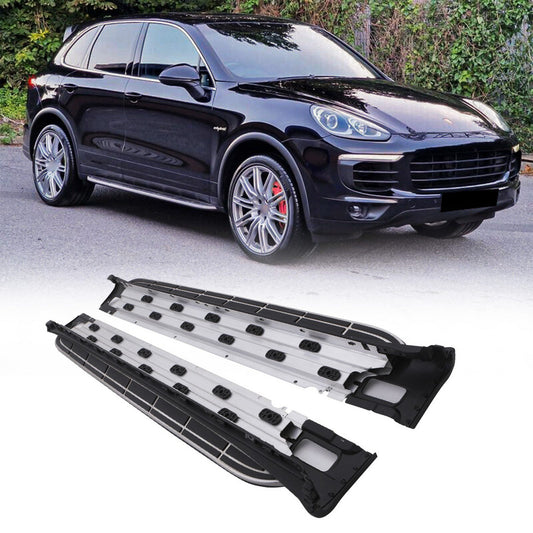 OEM Side Steps (2 pcs, Aluminum) for Porsche Cayenne 2010-2017 - image 1