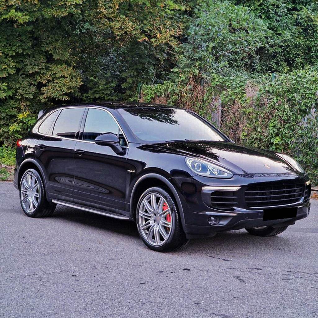 Side steps OEM (2 pcs., Aluminum) for Porsche Cayenne 2010-2017 - Reelken Auto