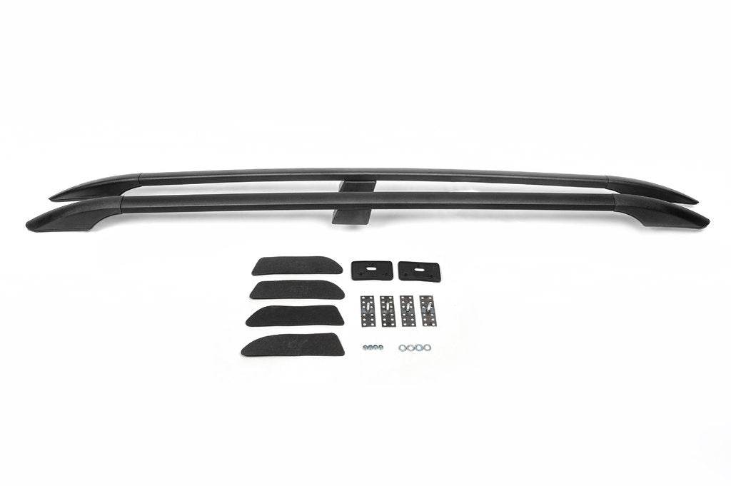 Roof rails Black Turkish design (2 pieces) for Mitsubishi Pajero Wagon IV - Reelken Auto
