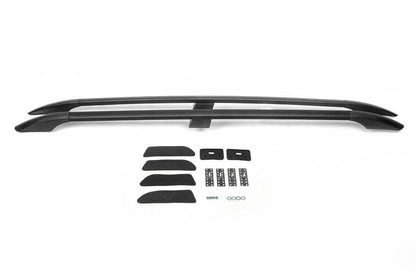 Roof rails Black Turkish design (2 pieces) for Mitsubishi Pajero Wagon IV - Reelken Auto