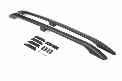 Roof rails Black Turkish design (2 pieces) for Mitsubishi Pajero Wagon III - Reelken Auto