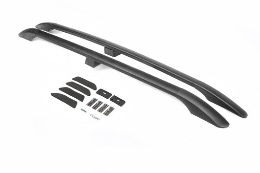 Black Roof Rails Turkish Design (2 pcs) for Mitsubishi Pajero Wagon IV 2006-2021 - image 1