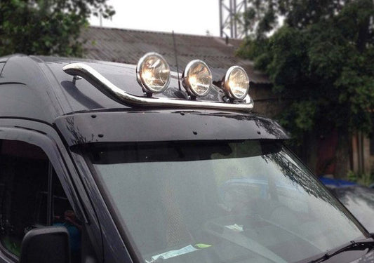 Upper bull bar (stainless steel) for Man TGE 2017- - image 2